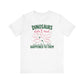 "Dinosaurs Didn't Read" Funny Teacher T-shirt - Teacher Care Crate-T-Shirt