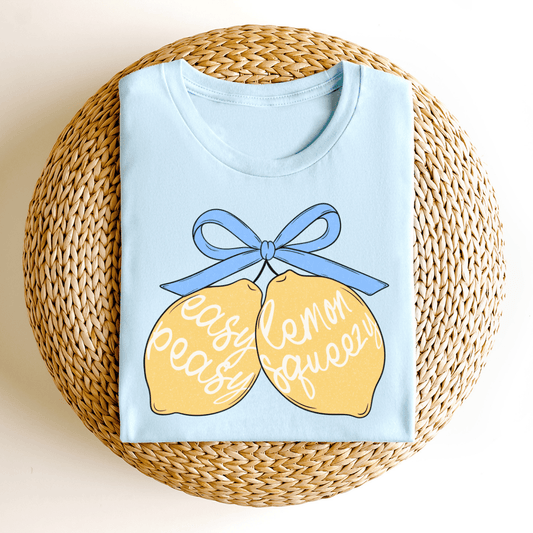 "Easy Peasy Lemon Squeezy" Teacher T-shirt - Teacher Care Crate - T-Shirt