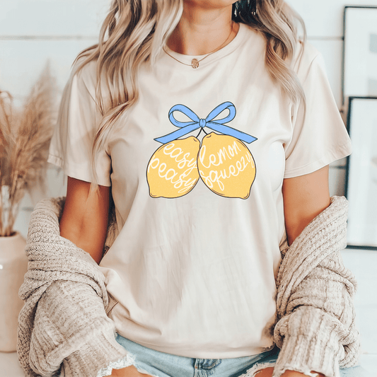 "Easy Peasy Lemon Squeezy" Teacher T-shirt - Teacher Care Crate - T-Shirt