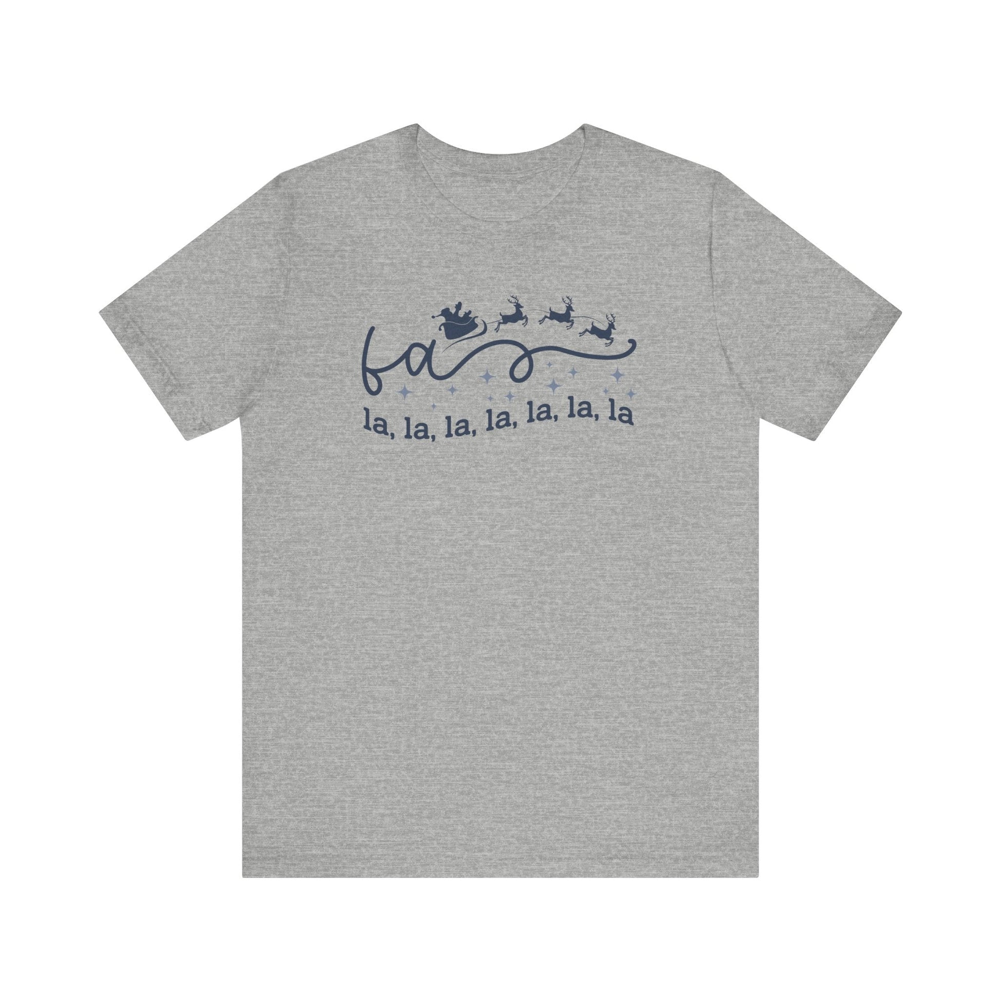 "Fa La La La La" Holiday Teacher T-shirt - Teacher Care Crate - T-Shirt