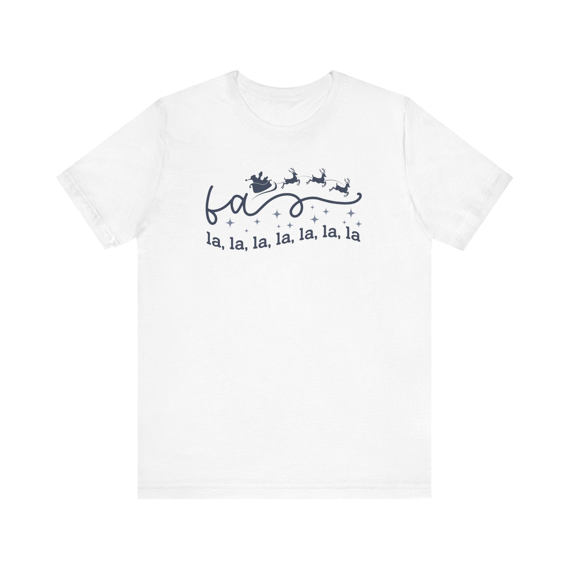"Fa La La La La" Holiday Teacher T-shirt - Teacher Care Crate - T-Shirt