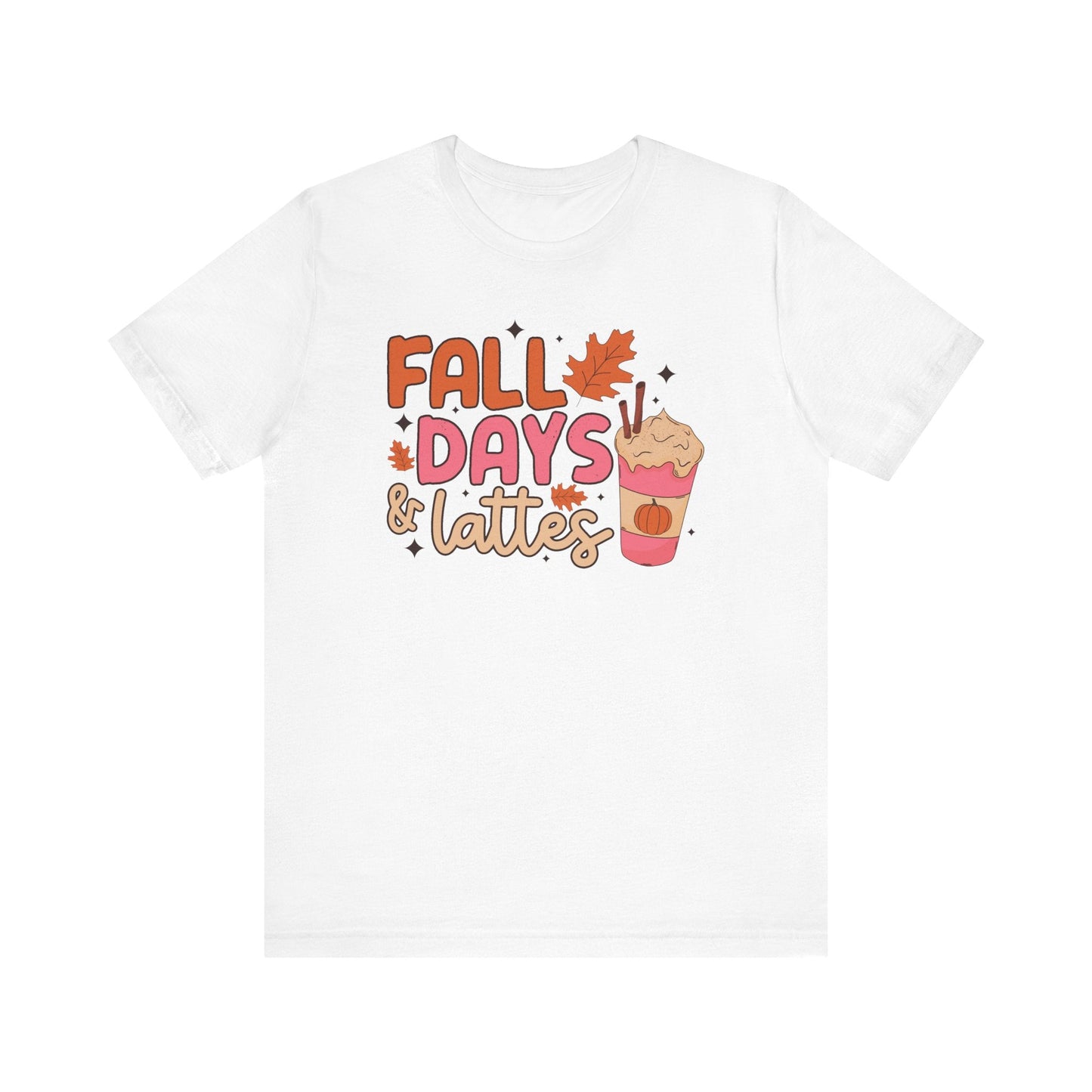 "Fall Days & Lattes" Teacher T-shirt - Teacher Care Crate - T-Shirt