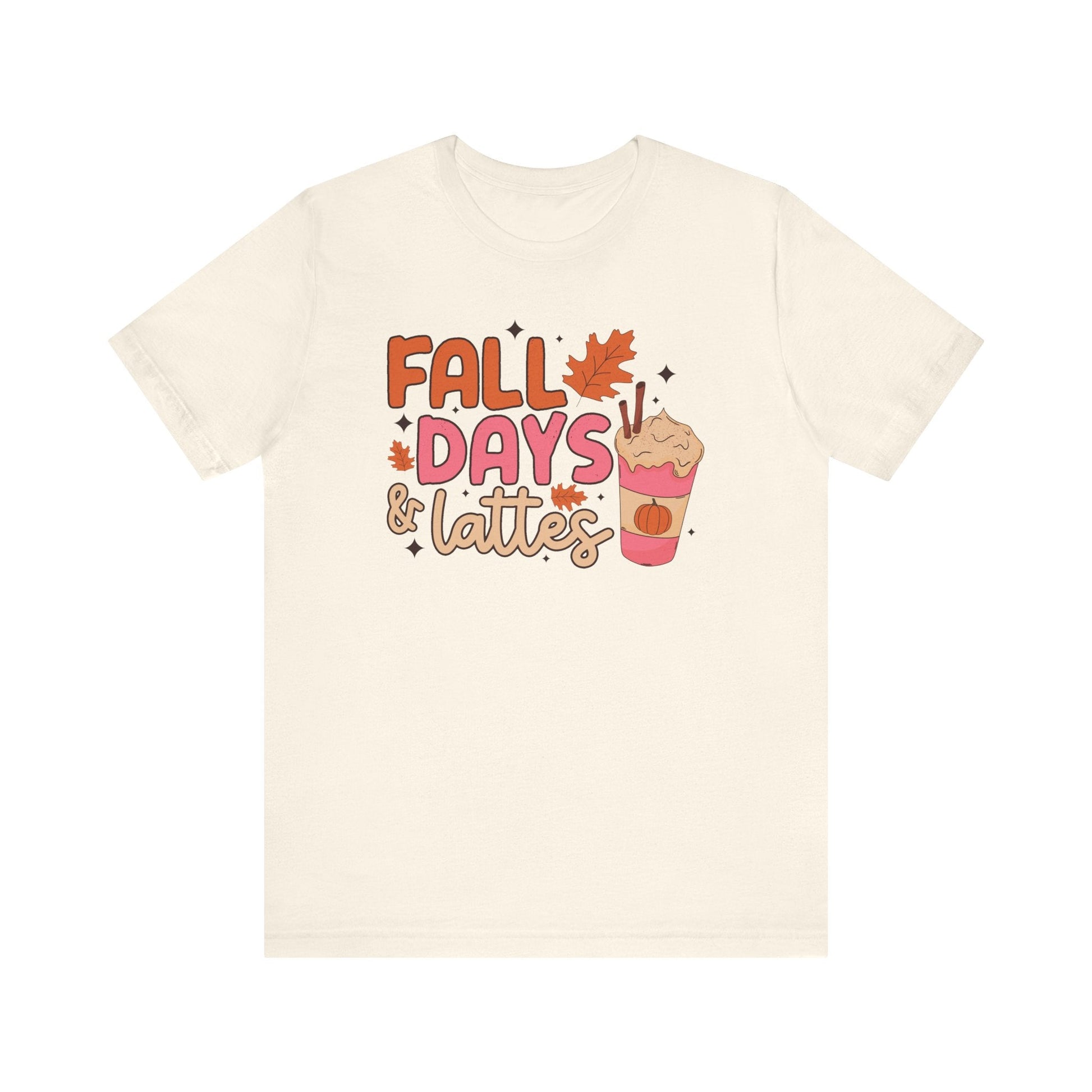 "Fall Days & Lattes" Teacher T-shirt - Teacher Care Crate - T-Shirt