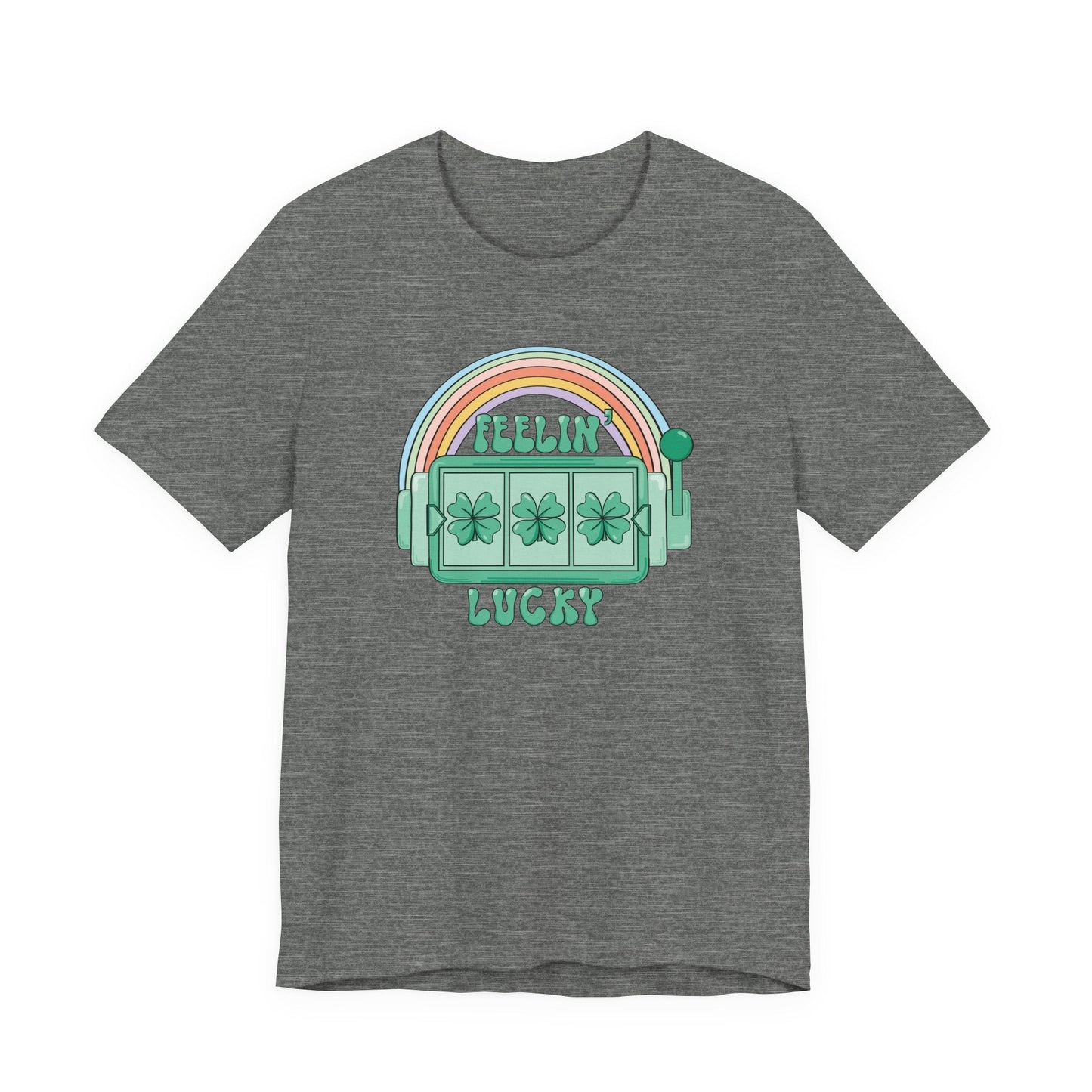 "Feelin' Lucky" Slots Teacher T-shirt - Teacher Care Crate - T-Shirt
