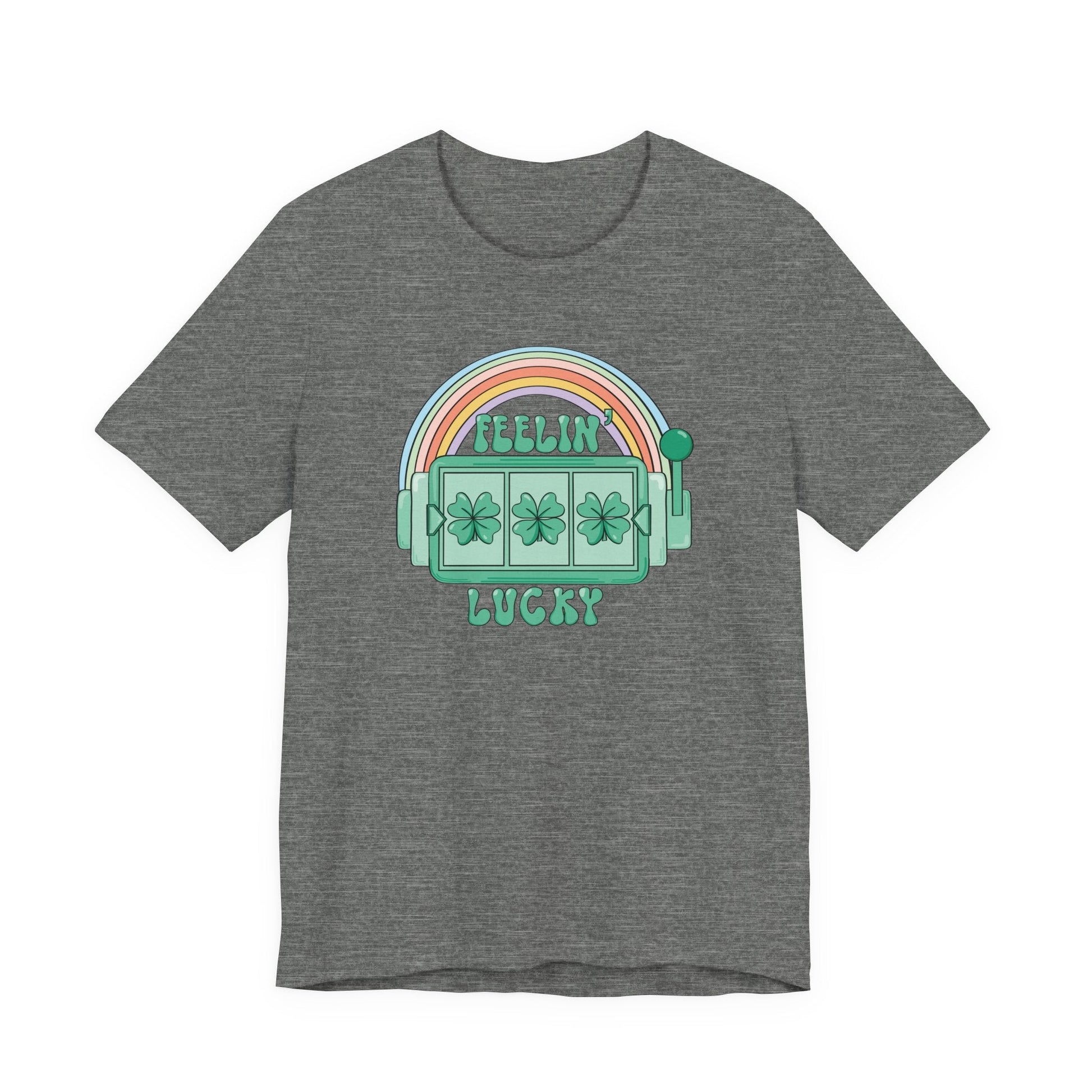 "Feelin' Lucky" Slots Teacher T-shirt - Teacher Care Crate - T-Shirt