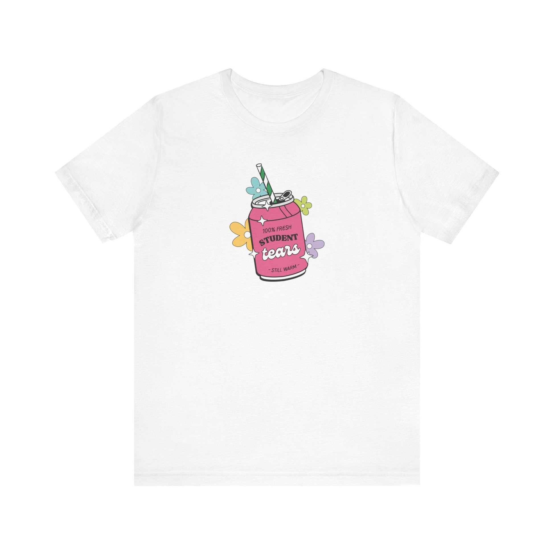 "Fresh Student Tears" Soda Funny Teacher T-shirt - Teacher Care Crate - T-Shirt