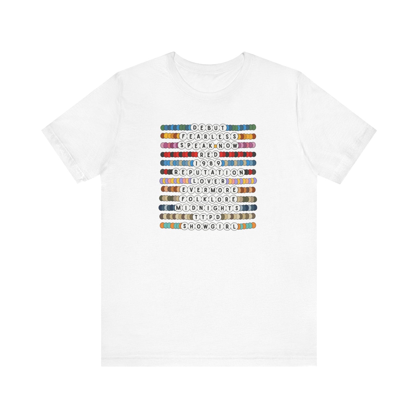 "Friendship Bracelets" Swiftie Teacher T-shirt - Teacher Care Crate - T-Shirt