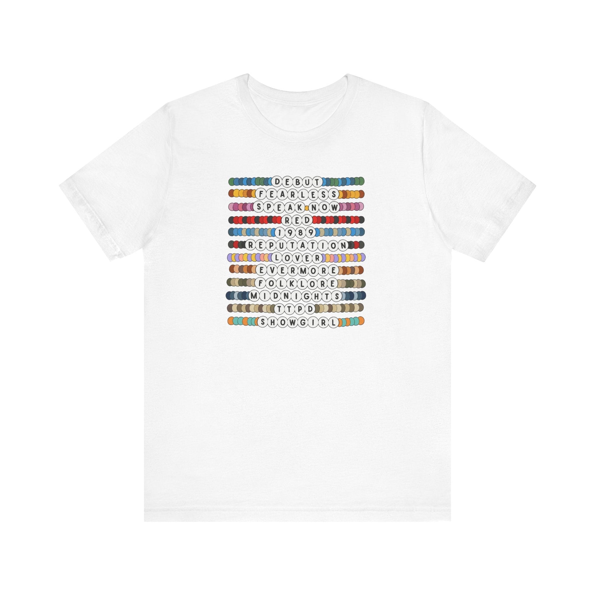 "Friendship Bracelets" Swiftie Teacher T-shirt - Teacher Care Crate - T-Shirt