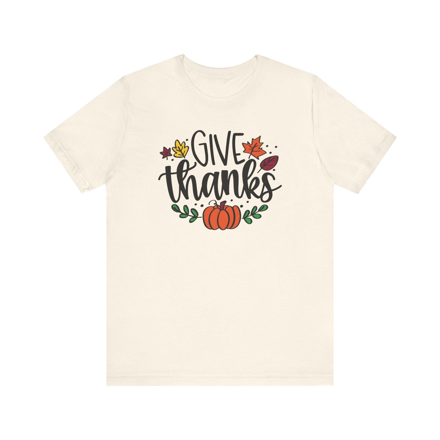 "Give Thanks" Thanksgiving Teacher T-shirt - Teacher Care Crate - T-Shirt