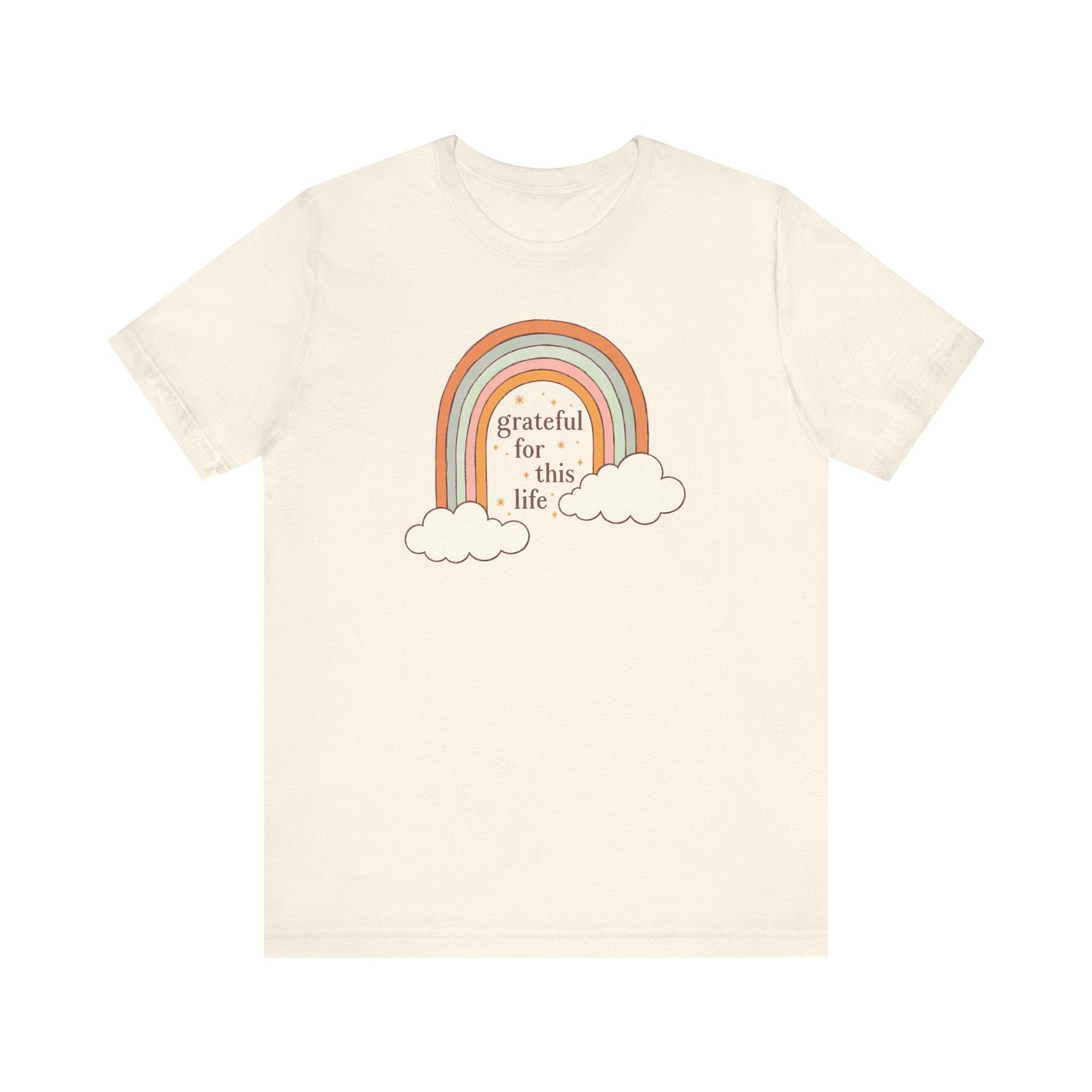 "Grateful For This Life" Teacher T-shirt - Teacher Care Crate-T-Shirt