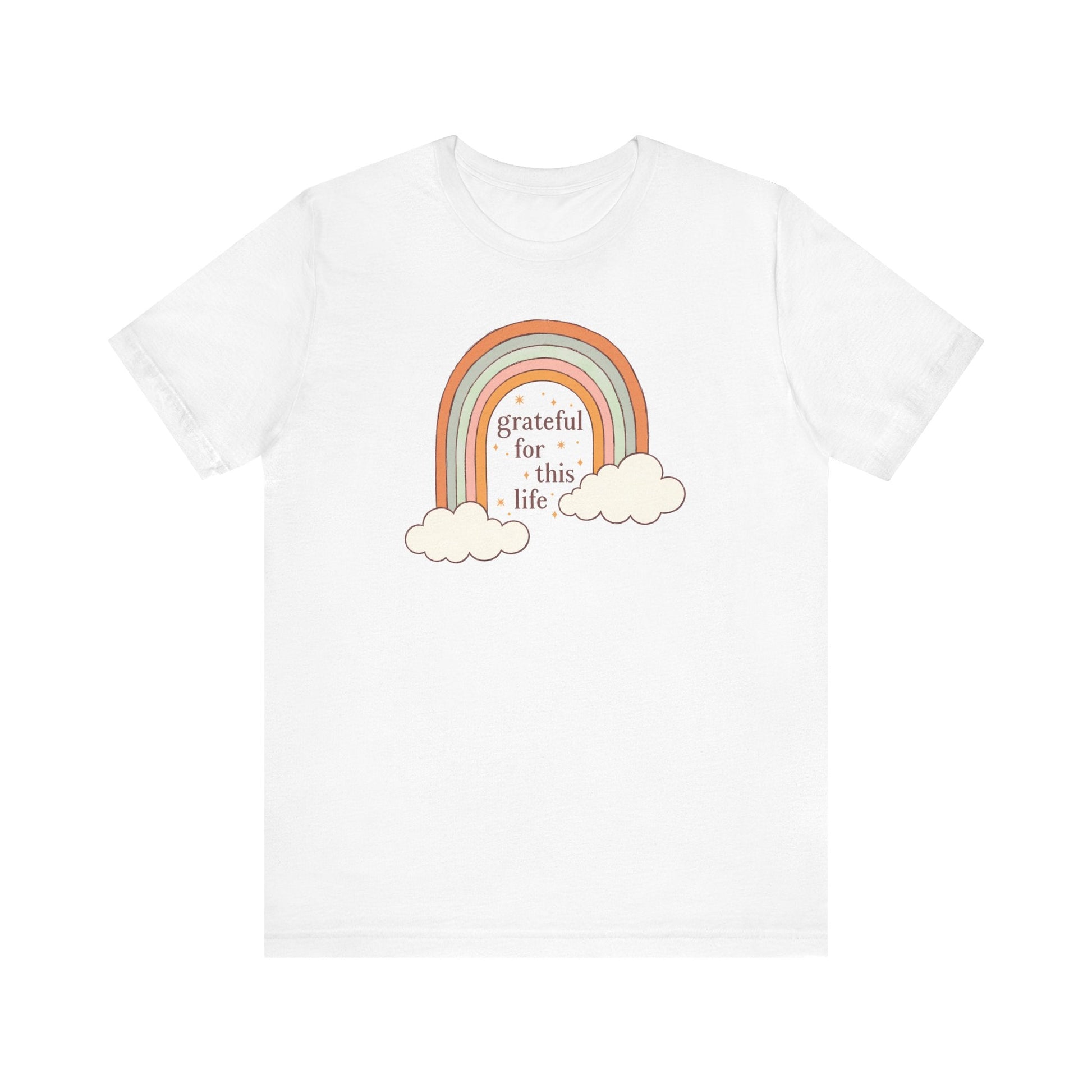 "Grateful For This Life" Teacher T-shirt - Teacher Care Crate-T-Shirt