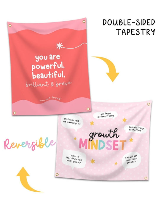 'Growth Mindset' Hanging Tapestry - Teacher Care Crate - 
