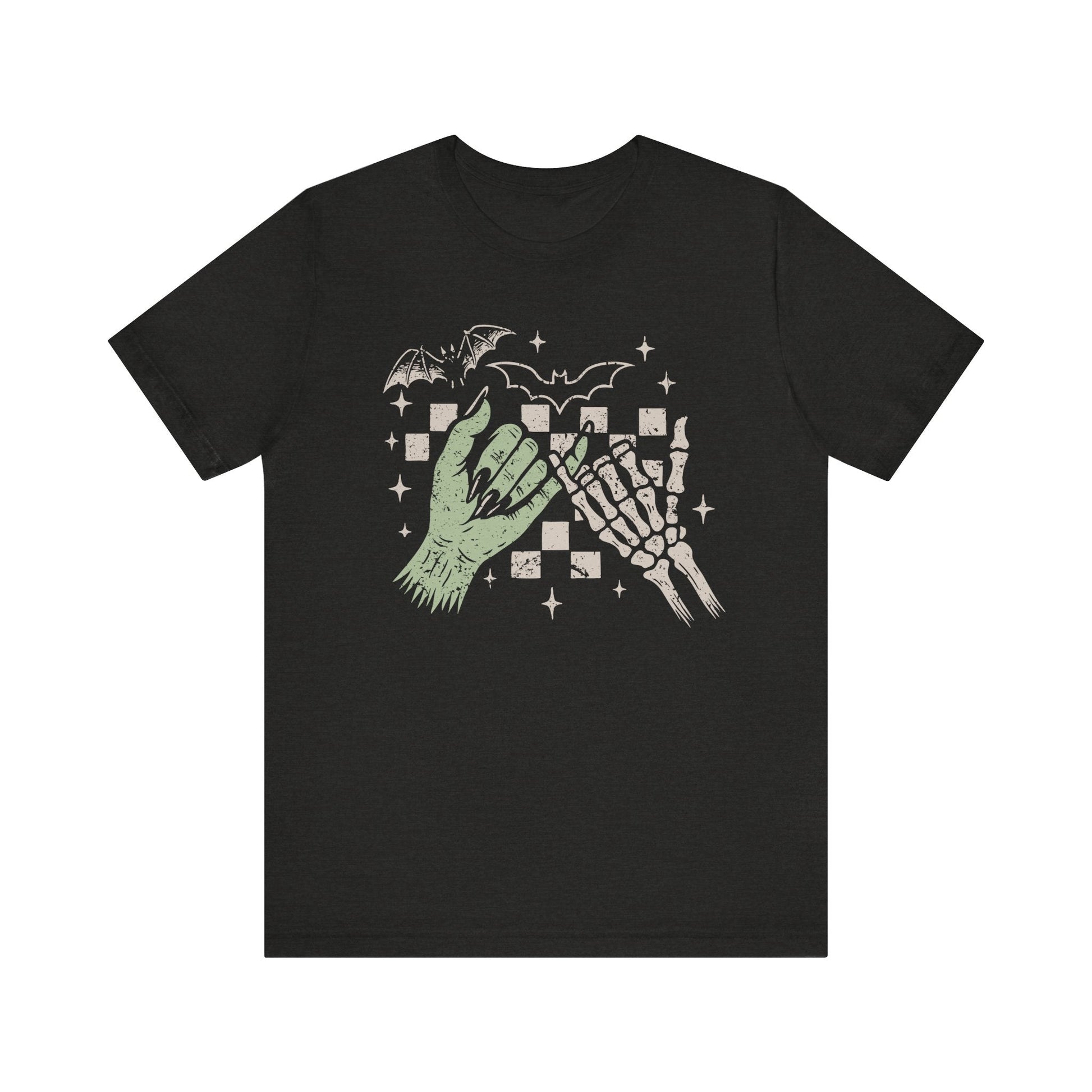 "Halloween Besties" Distressed Halloween Teacher T-shirt - Teacher Care Crate - T-Shirt