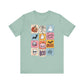 "Halloween Patchwork" Halloween Teacher T-shirt - Teacher Care Crate - T-Shirt