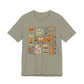 "Halloween Teacher Stamps" Teacher T-shirt - Teacher Care Crate - T-Shirt