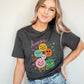 "Happy To See Your Face" Whimsical Teacher T-shirt - Teacher Care Crate-T-Shirt