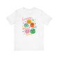 "Happy To See Your Face" Whimsical Teacher T-shirt - Teacher Care Crate-T-Shirt