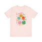 "Happy To See Your Face" Whimsical Teacher T-shirt - Teacher Care Crate-T-Shirt