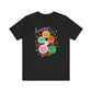 "Happy To See Your Face" Whimsical Teacher T-shirt - Teacher Care Crate-T-Shirt