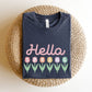 "Hello Spring" Teacher T-shirt - Teacher Care Crate - T-Shirt
