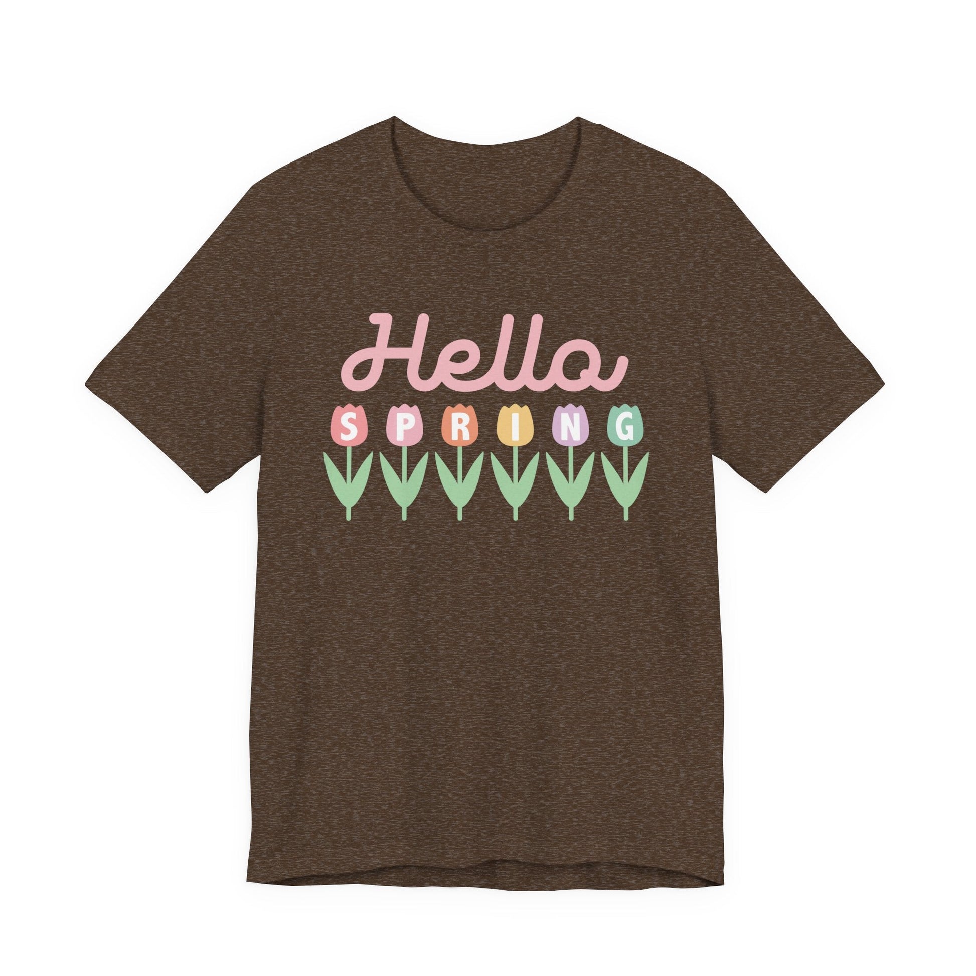"Hello Spring" Teacher T-shirt - Teacher Care Crate - T-Shirt