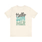 "Hello Summer" Teacher T-shirt - Teacher Care Crate - T-Shirt