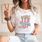"Here For The Snacks" Popcorn Teacher T-shirt - Teacher Care Crate-T-Shirt