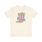 "Here For The Snacks" Popcorn Teacher T-shirt - Teacher Care Crate-T-Shirt