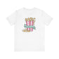 "Here For The Snacks" Popcorn Teacher T-shirt - Teacher Care Crate-T-Shirt