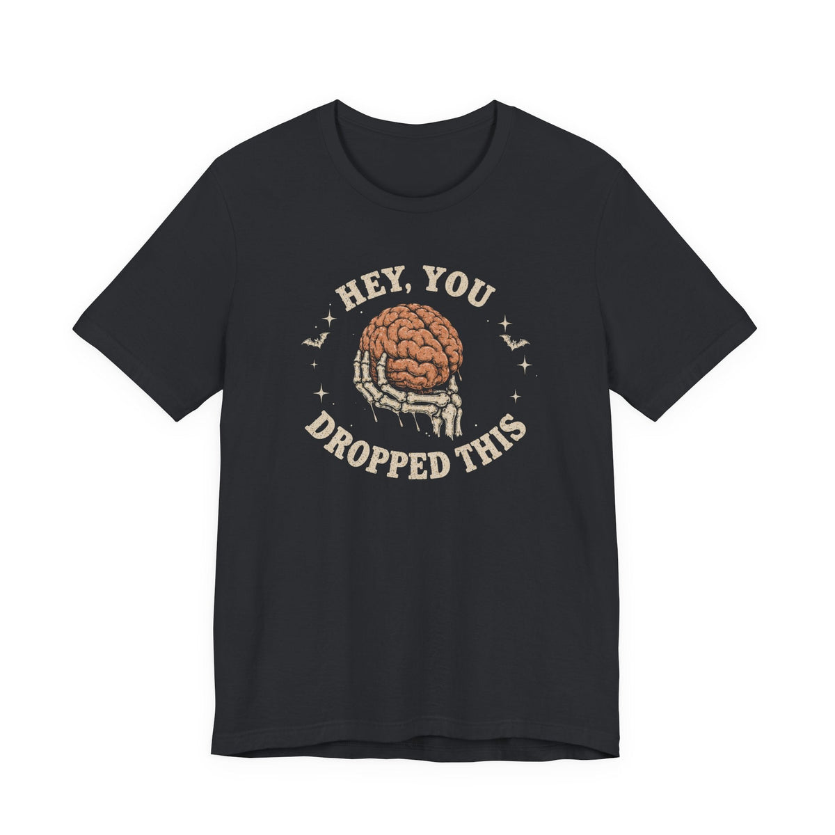 "Hey, Your Dropped This" Funny Halloween Teacher T-shirt - Teacher Care Crate-T-Shirt