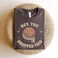 "Hey, Your Dropped This" Funny Halloween Teacher T-shirt - Teacher Care Crate-T-Shirt