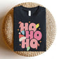 "Ho Ho Ho" Festive Teacher T-shirt - Teacher Care Crate - T-Shirt