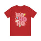 "Ho Ho Ho" Festive Teacher T-shirt - Teacher Care Crate - T-Shirt