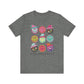 "Holly Jolly Teacher Faces" Tori Artis Teacher T-shirt - Teacher Care Crate - T-Shirt