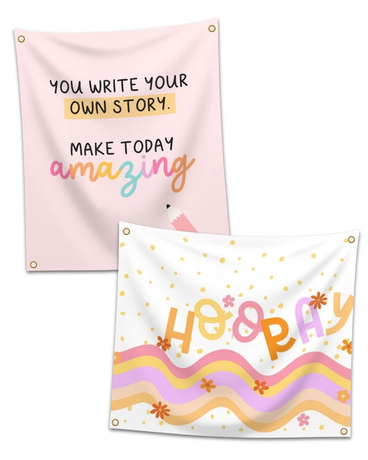 'Hooray' Hanging Tapestry - Teacher Care Crate - 