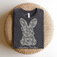 "Hoppy Teacher" Faux Embroidery Teacher T-shirt - Teacher Care Crate - T-Shirt