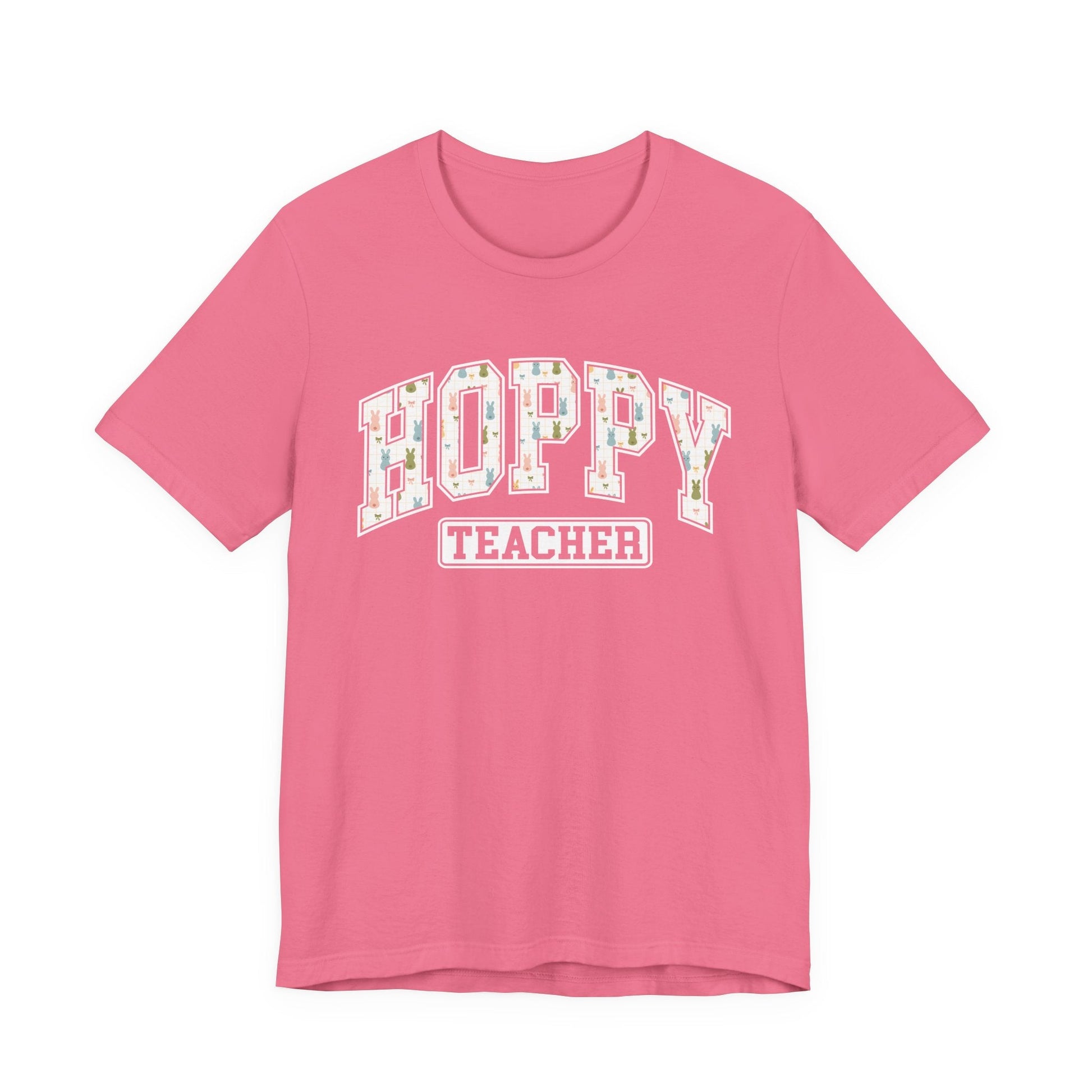 "Hoppy Teacher" Varsity Teacher T-shirt - Teacher Care Crate - T-Shirt