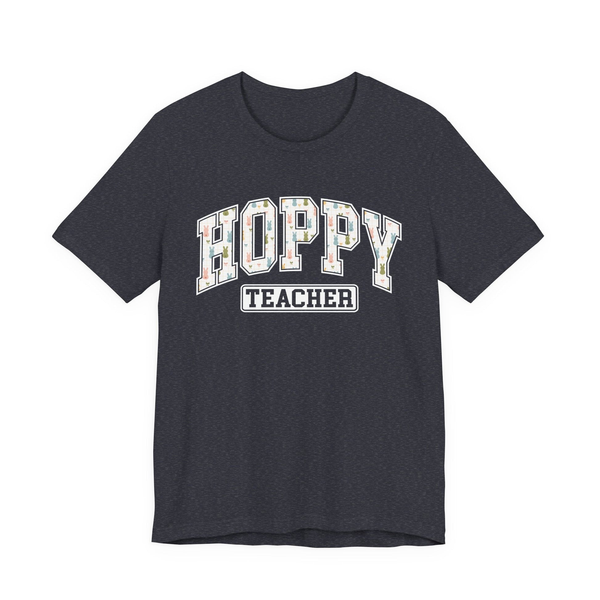 "Hoppy Teacher" Varsity Teacher T-shirt - Teacher Care Crate - T-Shirt