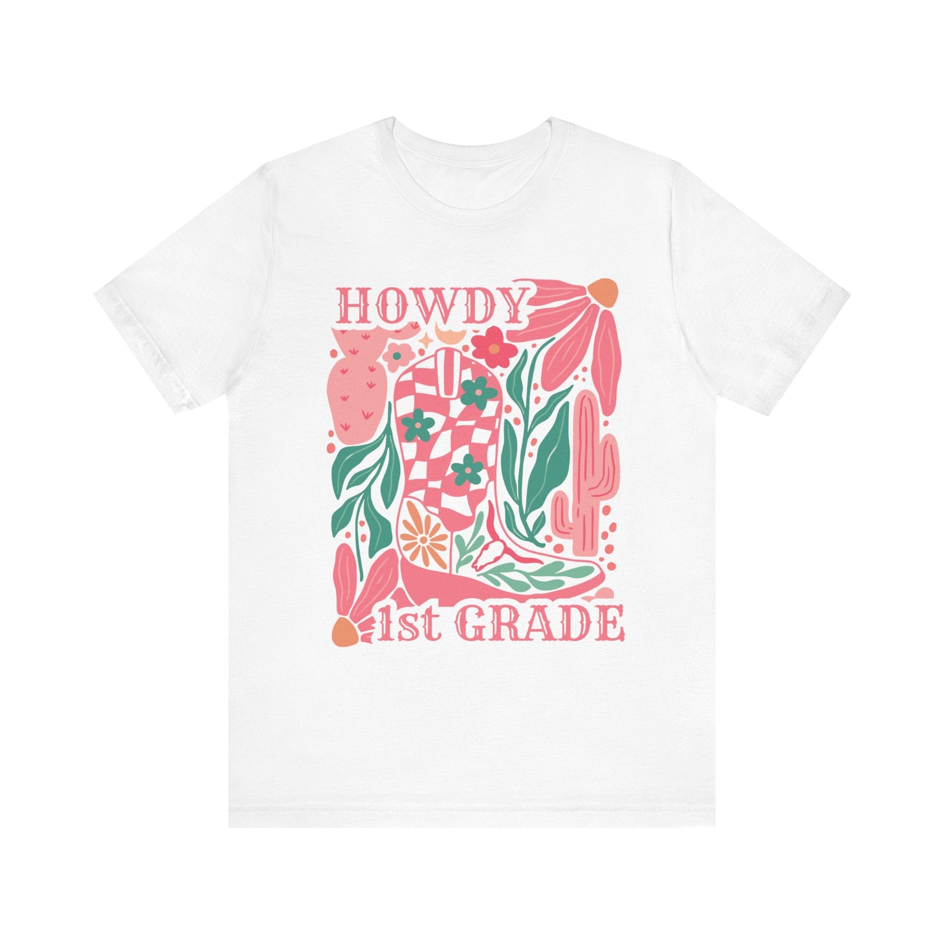 "Howdy 1st Grade" Teacher T-shirt - Teacher Care Crate - T-Shirt