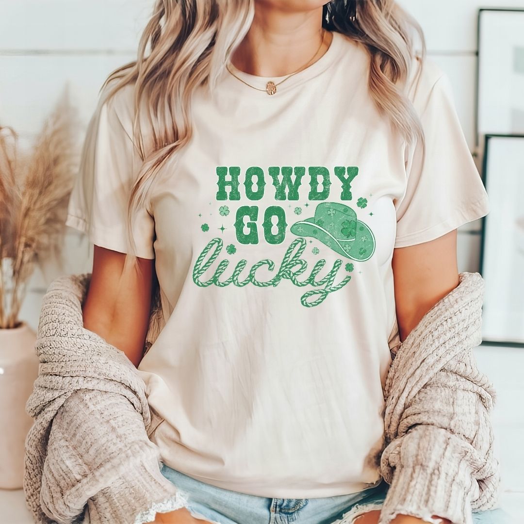 "Howdy Go Lucky" Teacher T-shirt - Teacher Care Crate - T-Shirt