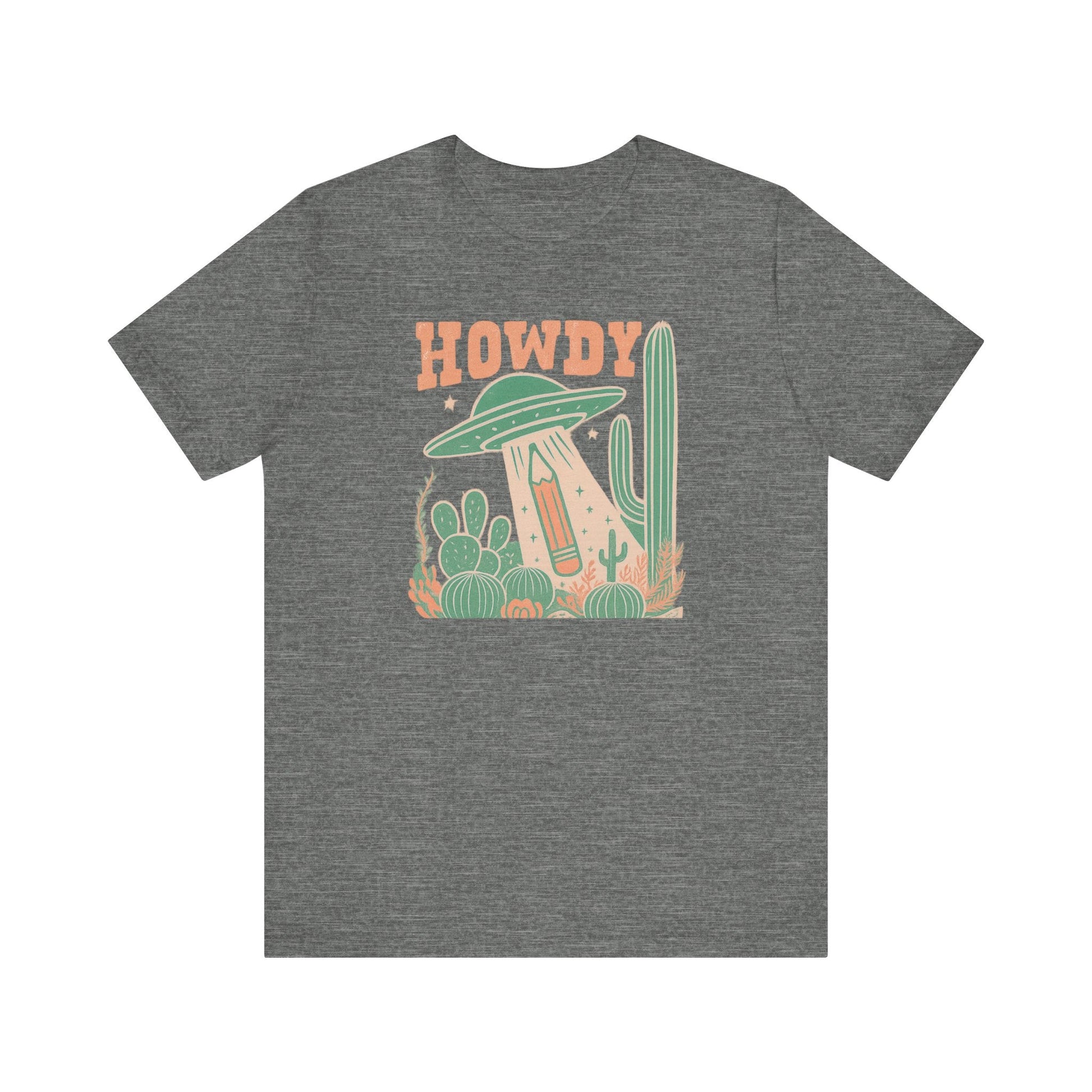 "Howdy UFO" Teacher T-shirt - Teacher Care Crate - T-Shirt
