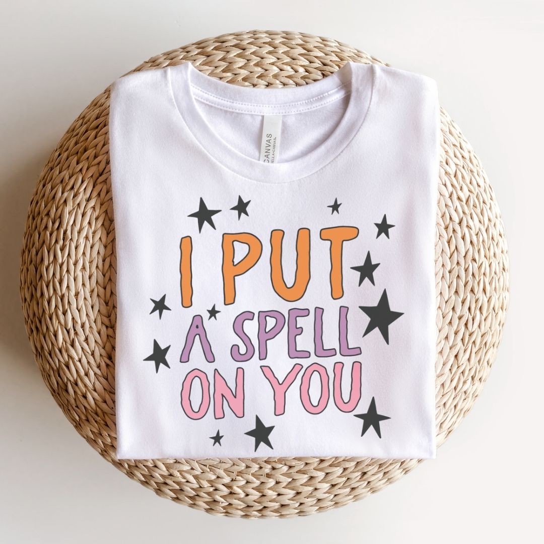 "I Put a Spell on You" Halloween Teacher T-shirt - Teacher Care Crate - T-Shirt