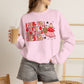 "I Run on Coffee & Christmas Cheer" Holiday Teacher Sweatshirt - Teacher Care Crate-Sweatshirt