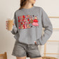 "I Run on Coffee & Christmas Cheer" Holiday Teacher Sweatshirt - Teacher Care Crate-Sweatshirt