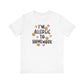 "I'm Allergic to Homework" Funny Teacher T-shirt - Teacher Care Crate-T-Shirt