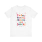 "I'm Only Here For Recess And Snacks" Teacher T-shirt - Teacher Care Crate-T-Shirt