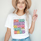 "I'm Too Pretty To Work This Hard" Funny Teacher T-shirt - Teacher Care Crate-T-Shirt