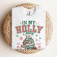 "In my Holly Jolly Teacher Era" Teacher Sweatshirt - Teacher Care Crate - Sweatshirt
