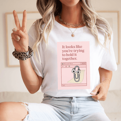 "It Looks Like You're Trying" Funny Teacher T-shirt - Teacher Care Crate - T-Shirt