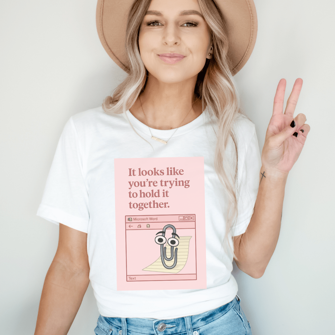 "It Looks Like You're Trying" Funny Teacher T-shirt - Teacher Care Crate - T-Shirt